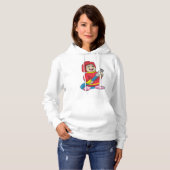 Pull À Capuche Mole comme pompier avec tuyau (Devant entier)
