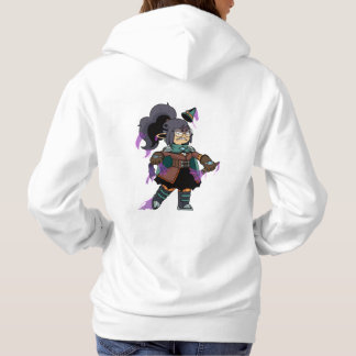 Pull À Capuche Moletom Capuz Feminino Card Guardians | Oriana