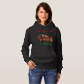 Pull À Capuche Mon Arbre Va Éclater Trois Gnomes En Truc Rouge (Devant entier)