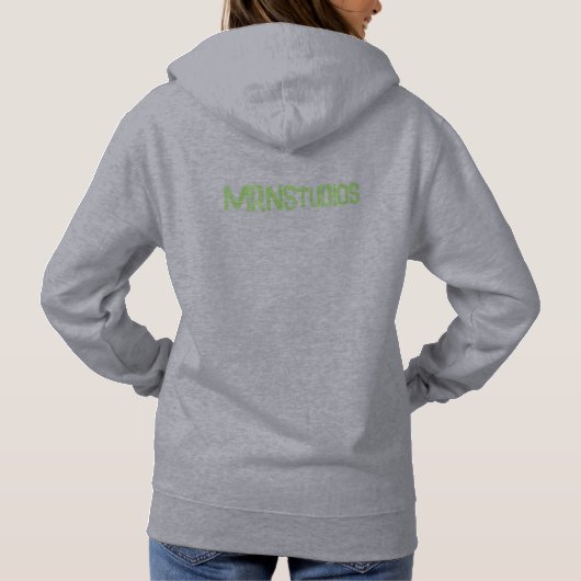 Pull À Capuche Mon Nom N'Est Pas Donna (Dos)