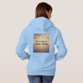Pull À Capuche Mon T-Shirt Sauveur (Dos entier)