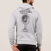 Pull À Capuche Mon voyage en sortie extravéhiculaire | Hommes zip (Dos)