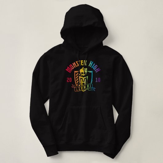 Pull À Capuche Monster High - Alumni Pride Crest Long Manche (Design devant)