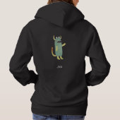 Pull À Capuche Monstres amusants Personnalisé (Dos)