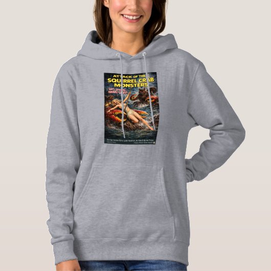 Pull À Capuche Monstres Crabes Écureuils (Devant)