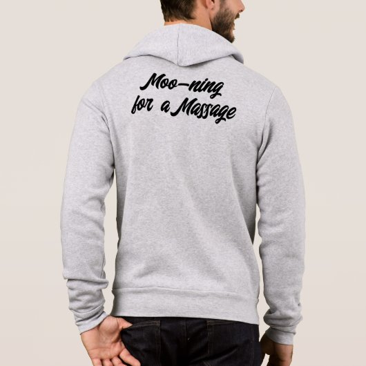 Pull À Capuche Moo-ning pour un massage (Dos)