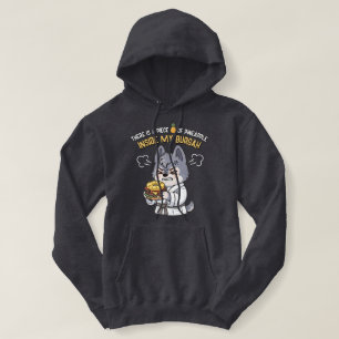 Pull À Capuche Morceau d'ananas dans mon Burgah Stray Hoodie