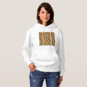 Pull À Capuche Motif ethnique (Devant entier)