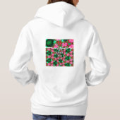 Pull À Capuche Motif Rose du désert (Dos)