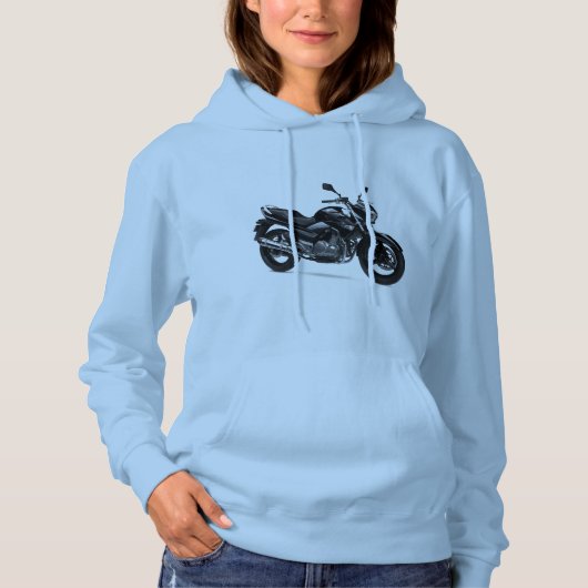 Pull À Capuche Moto personnalisée (Devant)