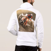 Pull À Capuche Motocross Rider (Dos)