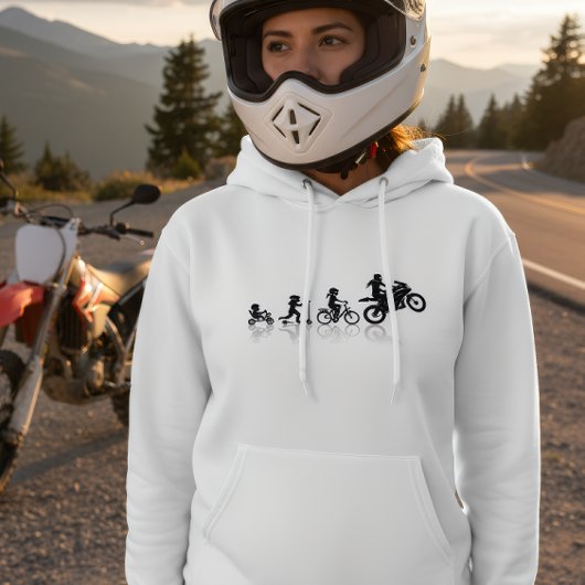 Pull À Capuche Motorcycle Life Evolution Hoodie