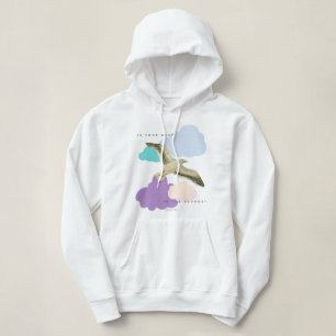 Pull À Capuche Mouette dans les nuages