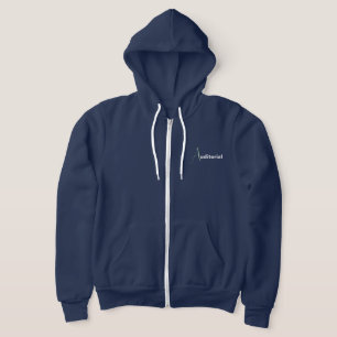 Pull À Capuche Murugi Porte Auditorial Hommes Bella+Canvas Full Z