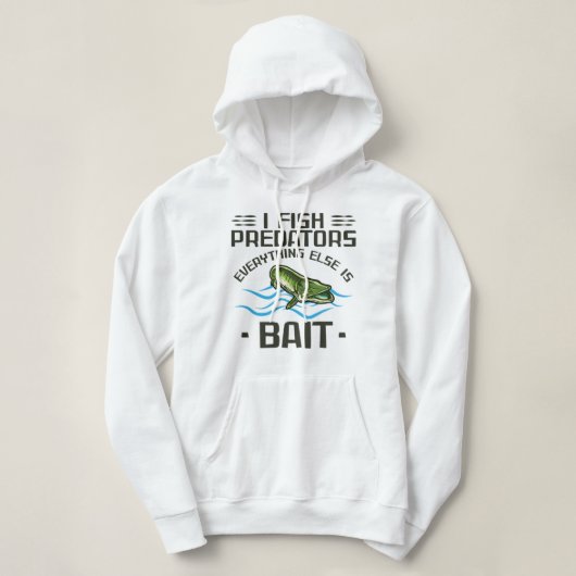 Pull À Capuche Musky Fishing I Fish Predators Pike Fish (Design devant)