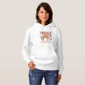 Pull À Capuche Mythologie du cerf (Devant entier)