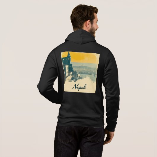 Pull À Capuche Napoli Limited Edition - Vibes classiques (Dos entier)