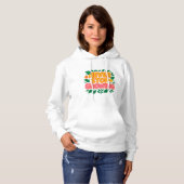 Pull À Capuche N'arrêtez jamais de grandir Sweatshirt (Devant entier)