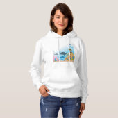 Pull À Capuche Navire Coulé Et Poissons (Devant entier)