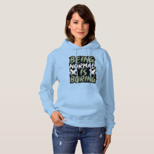Pull À Capuche N'ayez pas peur d'être un sweat-shirt génial