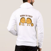 Pull À Capuche Né à Taco - Cute Taco Famille (Dos)