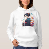 Pull À Capuche Ne cherchez pas la perfection, recherchez l’équili (Devant)