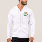 Pull À Capuche Ne Me Pince Pas Frère Dessin de la Saint-Patrick-6 (Devant)