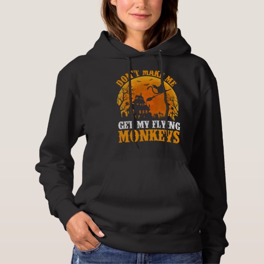 Pull À Capuche Ne m'oblige pas à payer mes frais d'Halloween pour (Devant)