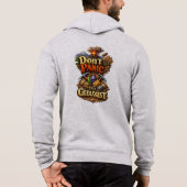 Pull À Capuche Ne Paniquez Pas Je Suis Géologue (Dos)