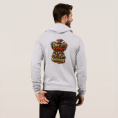 Pull À Capuche Ne Paniquez Pas Je Suis Géologue (Dos entier)