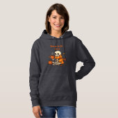 Pull À Capuche Né pour être cosy – Squelette (Devant entier)