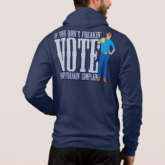Pull À Capuche Ne votez pas Ne vous plaignez pas (Dos)