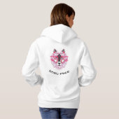 Pull À Capuche Né Wolf libre (Dos entier)