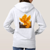 Pull À Capuche Neon Phoenix Graffiti Art sur le toit (Dos)