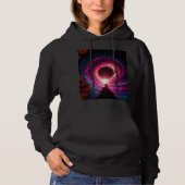 Pull À Capuche "Neon Void Galaxy" Hoodie — Cosmic Vortex Design | (Devant)