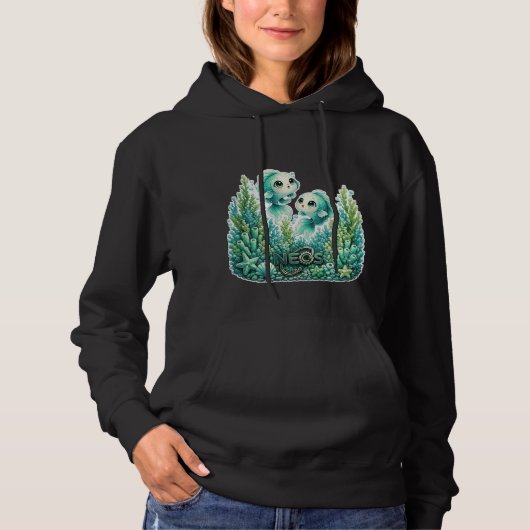 Pull À Capuche Neos Kawaii Zodiaque Poissons (Devant)
