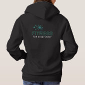 Pull À Capuche Neuro Hub Fitness Women's Black Hoodie (Dos)