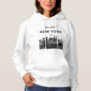 Pull À Capuche New York Brooklyn BridgeHoodie