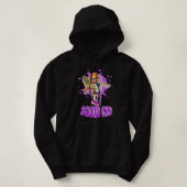 Pull À Capuche Nintendo Splatoon calmar Kid Pink Splat Graphique (Design devant)