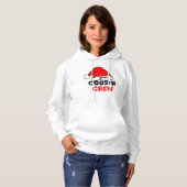 Pull À Capuche Noël à l'équipage Cousin (Devant entier)