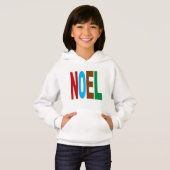 PULL A CAPUCHE NOEL COULEURS (Devant entier)