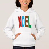 PULL A CAPUCHE NOEL COULEURS (Devant)
