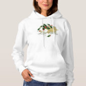 Pull À Capuche Noël Joyeuses Fêtes (Devant)