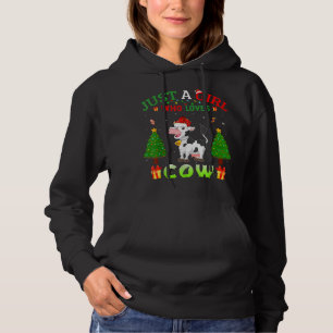 Pull À Capuche Noël Matching Outfit Noël Juste Une Fille Qui Aime