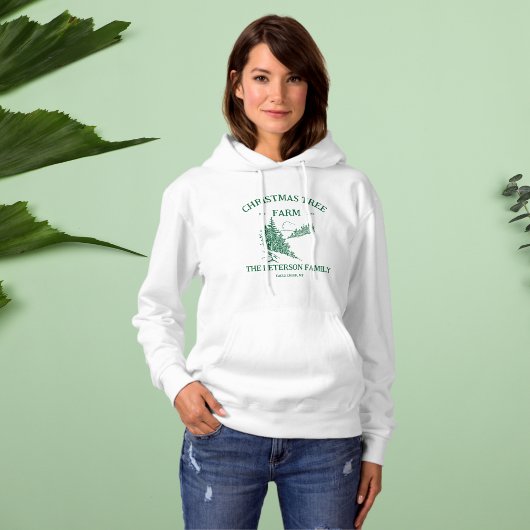 Pull À Capuche Noël Minimaliste Fête