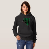 Pull À Capuche Noël Nevada Buffalo Plaid Unique USA Home Sta (Devant entier)