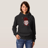 Pull À Capuche Noël Pyjama Famille Cadeau Sarcastique Gnome Buffa (Devant entier)