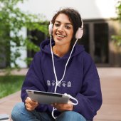 Pull À Capuche noeud du bordereau de tricot