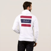 Pull À Capuche Nom personnalisé Couleurs Thaïlande (Dos entier)