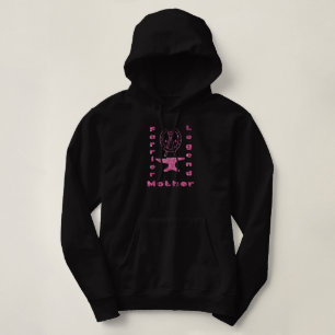 Pull À Capuche Nom personnalisé Farrier Légende Mère rose